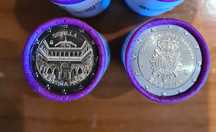 Rolos de Moedas de 2€ Comemorativas
