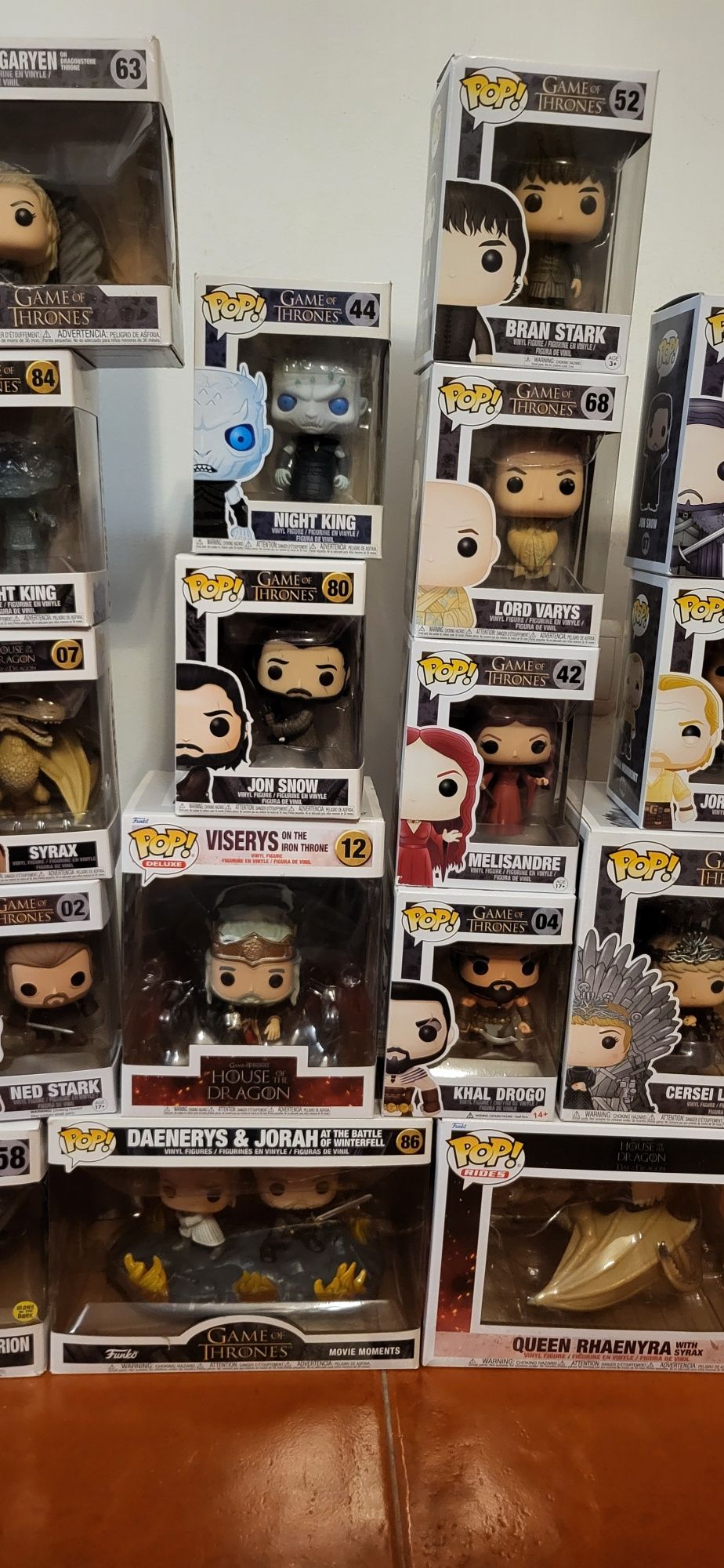 Funko Pop Game of Thrones e House of Dragon