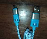 USB Кабель якісний для зарядки нейлоновий 1 м