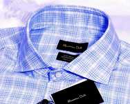 Massimo Dutti koszula M 40 Prince of Wales check eton emanuel berg ck