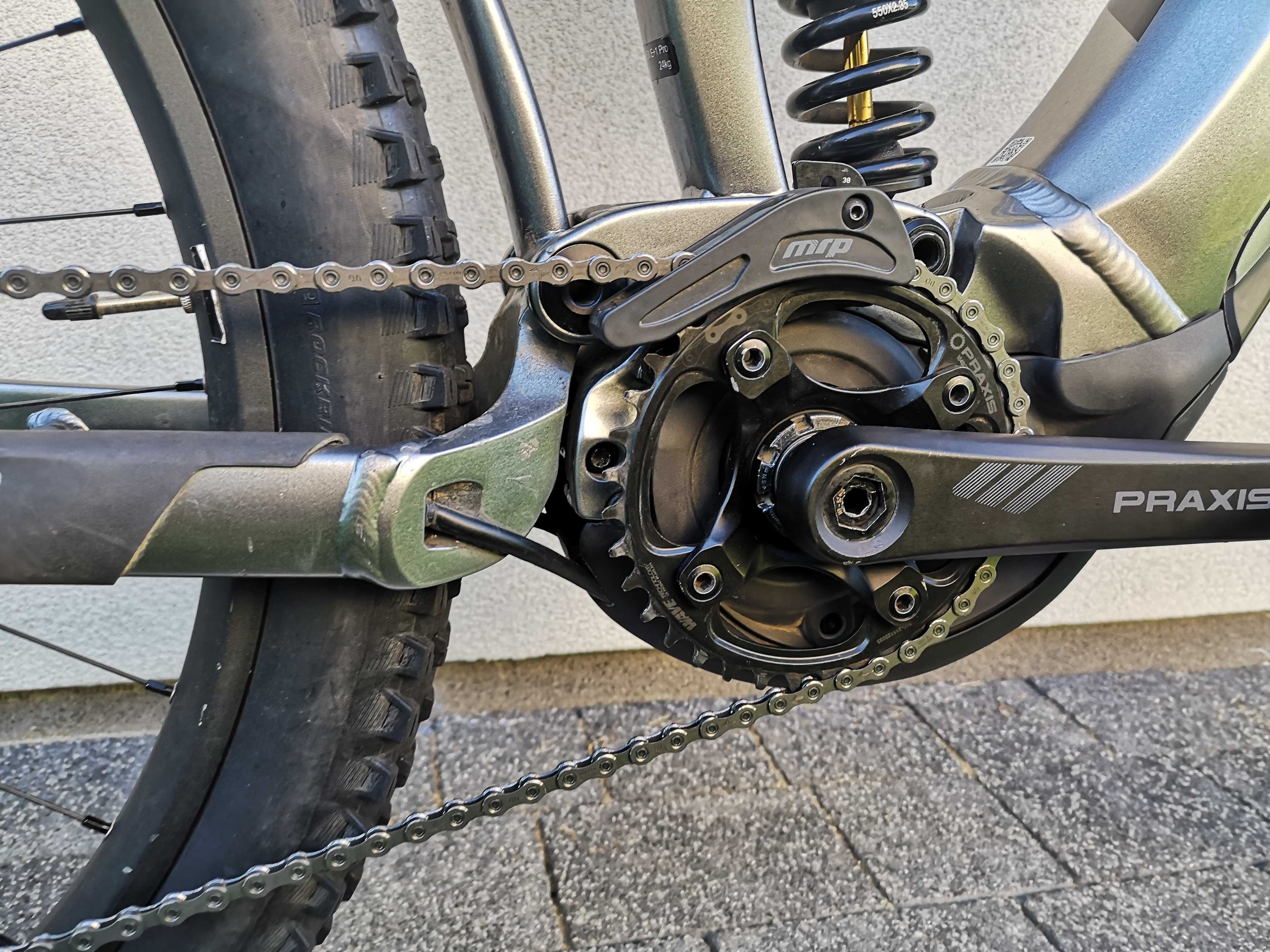 Rower E-bike GIANT Trance SX E+ PRO / FOX / XT / L