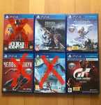 Ігри для Sony PlayStation 4 (5 дисків), або окремо