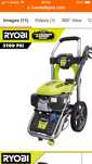 Myjka ciśnieniowa RYOBI  3100 PSI