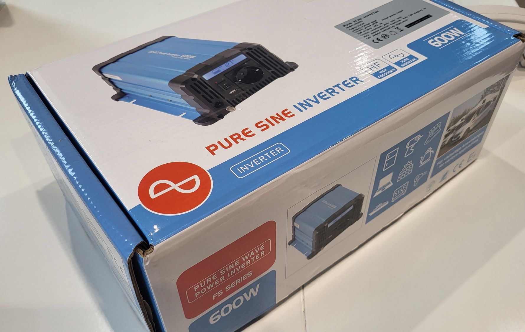 Інвертор (перетворювач) Solartronics FS600D 600 Вт чиста синусоїда