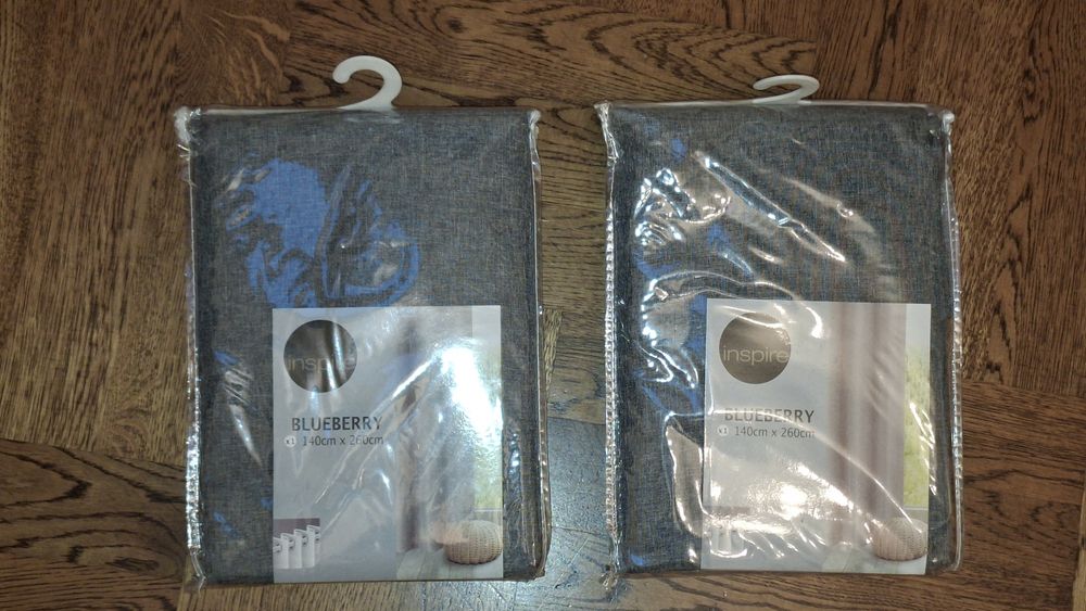 Zasłony nowe, 2szt, 130x260cm.