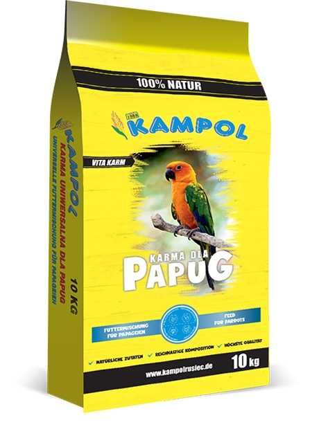 Karma dla papug średnich - PAŚ+ worek 10 kg