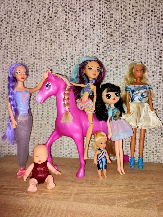 Монстр хай лол русалка барбі пупси лот кукол