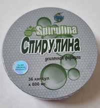 Спирулина (Spirulina) 36 капсул для похудения Результат 100%