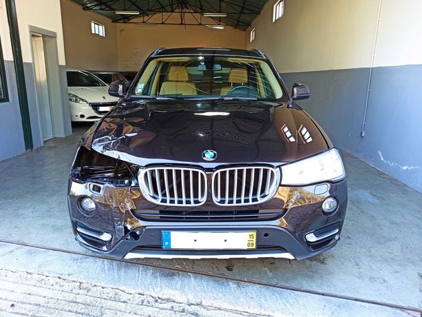 BMW X3 SDrive 18D XLine cx Aut. NACIONAL apenas 109 mil kms 2015