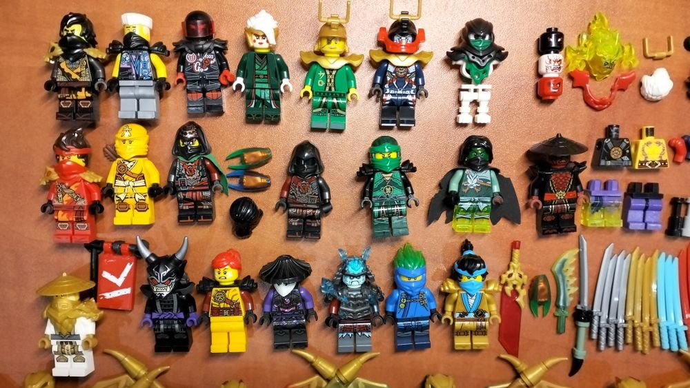Lego Ninjago original лего ніндзяго оригінал мініфігурки аксесуари