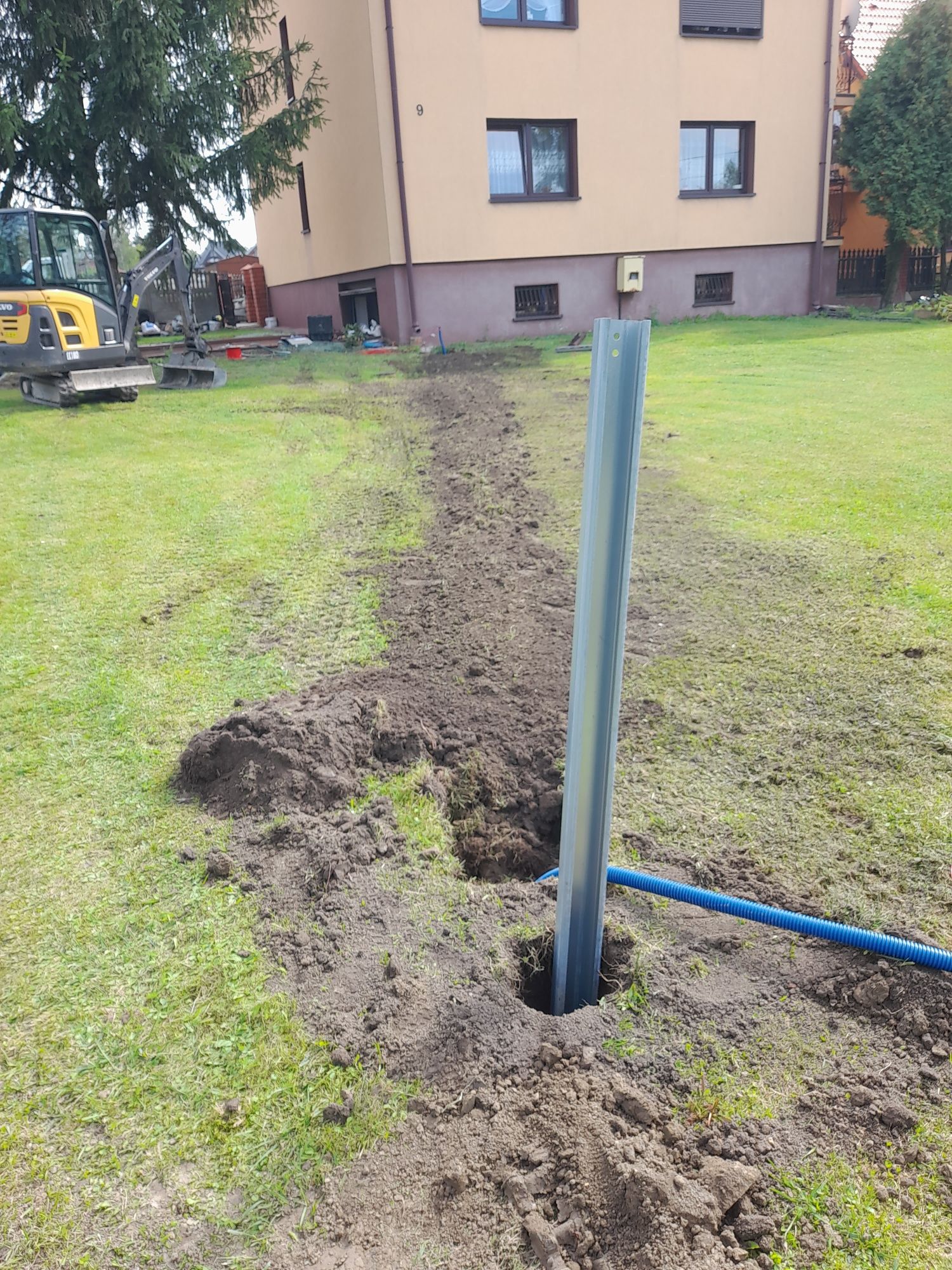Przyłącza wodno kanalizacyjne usługi minikoparką oczyszczalnie ścieków