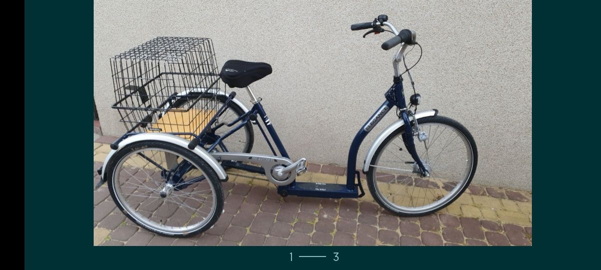 Rower Trójkołowy Elektryczny super od !!!