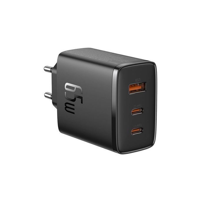 Ładowarka Baseus Cube Pro 65W | 3 Porty USB-C/A | Czarna