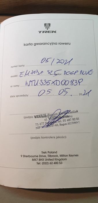 Trek Ěmonda SL5 roz 52