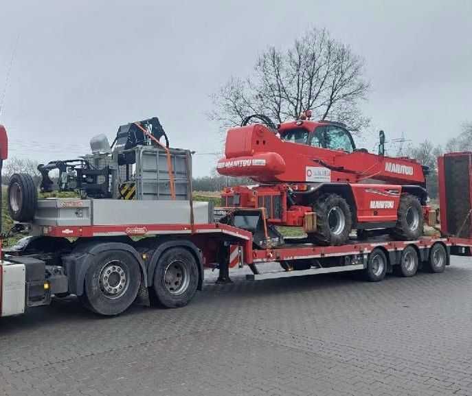 Transport niskopodwoziowy  KOMBAJNY KOPARKI Maszyny Budowlane