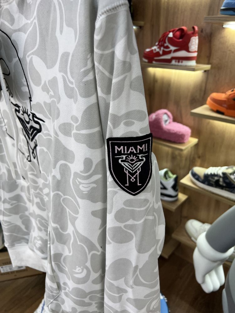 Худі A Bathing Ape Bape x Inter Miami CF White