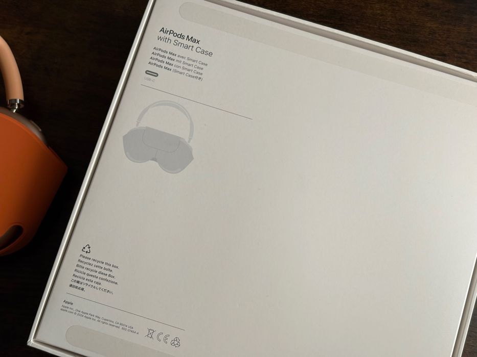 Apple AirPods Max ORIGINAIS (USB-C) na cor laranja