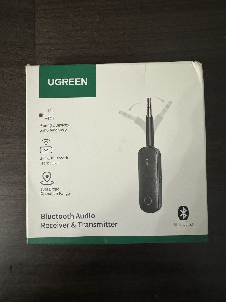 Bluetooth-адаптер Ugreen CM403 AUX 3.5 мм