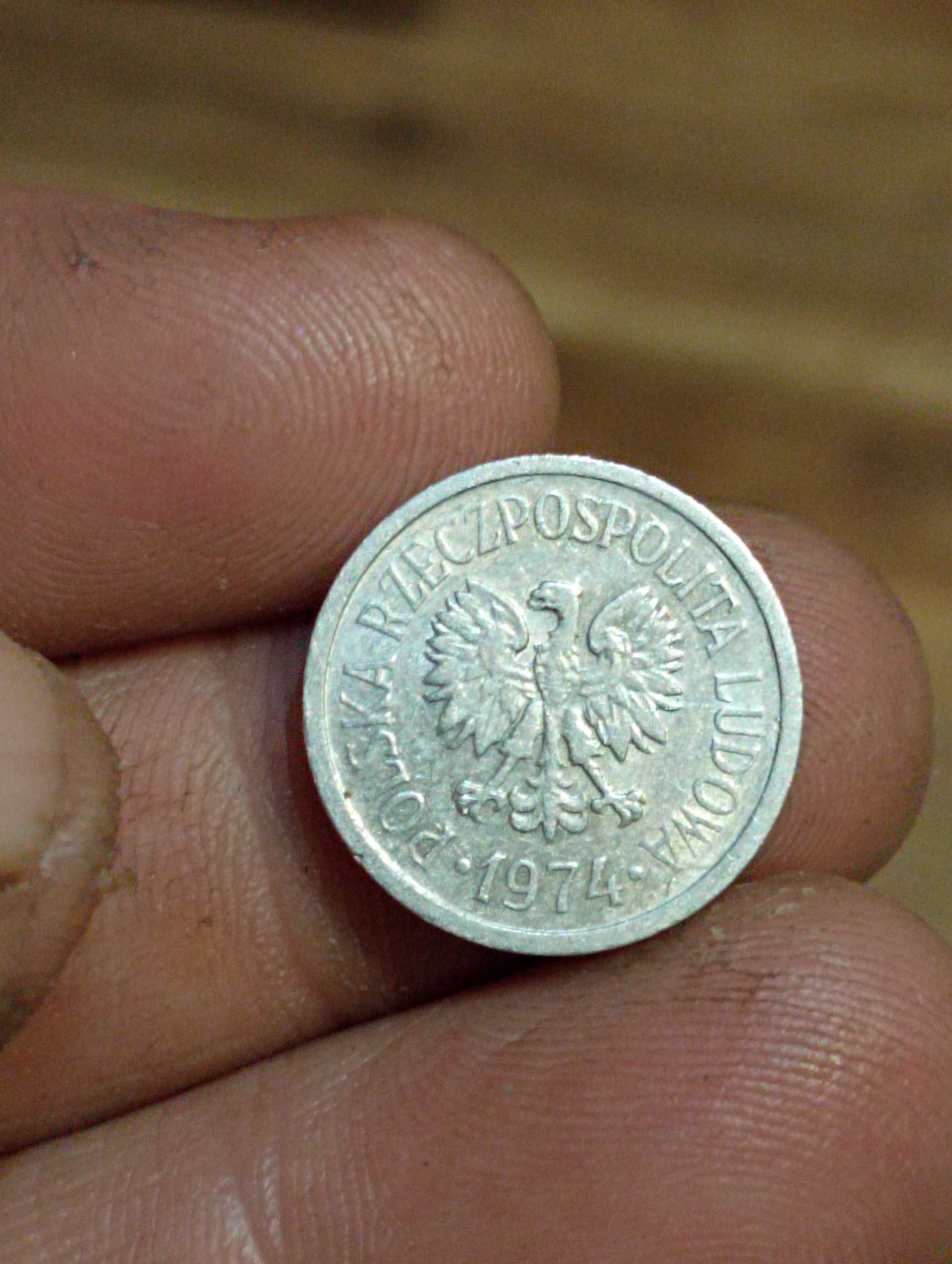 Moneta 10 groszy 1974 rok bzm