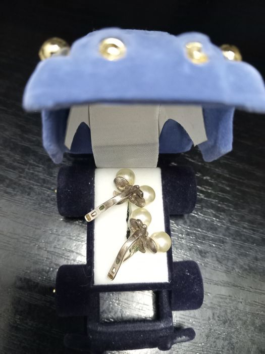 Сережки срібні 925 проби.