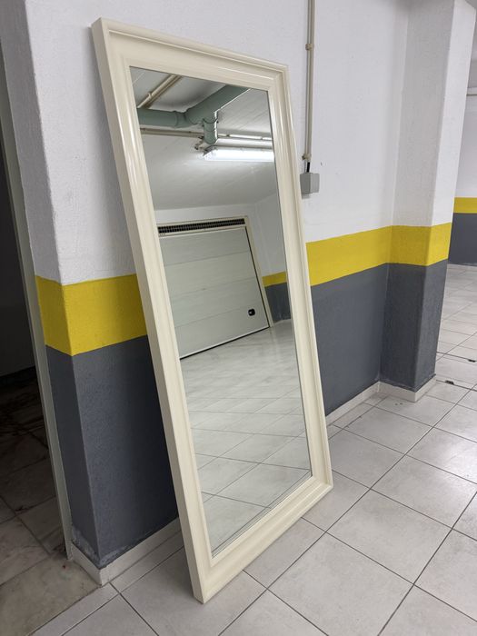 Espelho branco IKEA Toftbyn 75x165