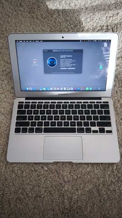 MacBook Air 11" (Mid 2012) – Core i5 1.7 GHz, 4 GB RAM, macOS Catalina64354259497474121