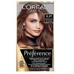 L'Oreal Paris farba do włosów 6.21 Zimny Opalizujący Bardzo Jasny Brąz