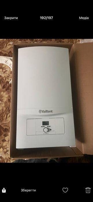 Котел газовий Vaillant домохідний двохконтурний