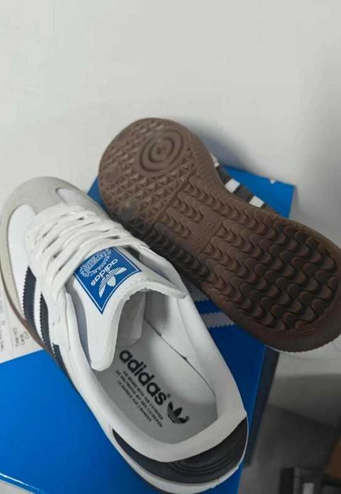 "Buty damskie Trampki"adidas_Samba_OG_Biały R.42