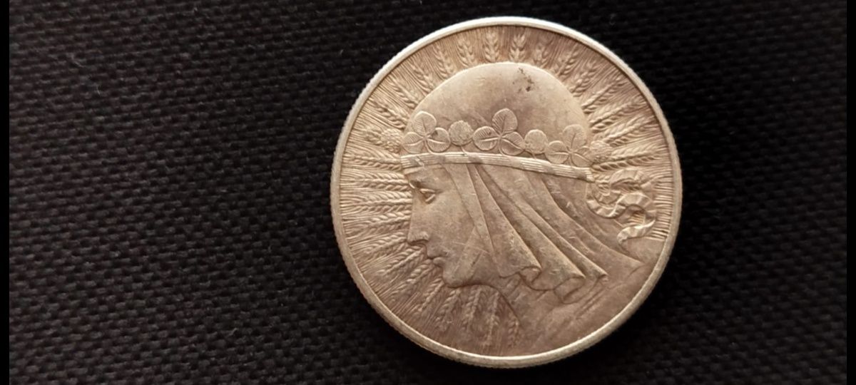 Zestaw 2 x Polonia | 10 zł 1932 BZM | 5 zł 1933 ZZM