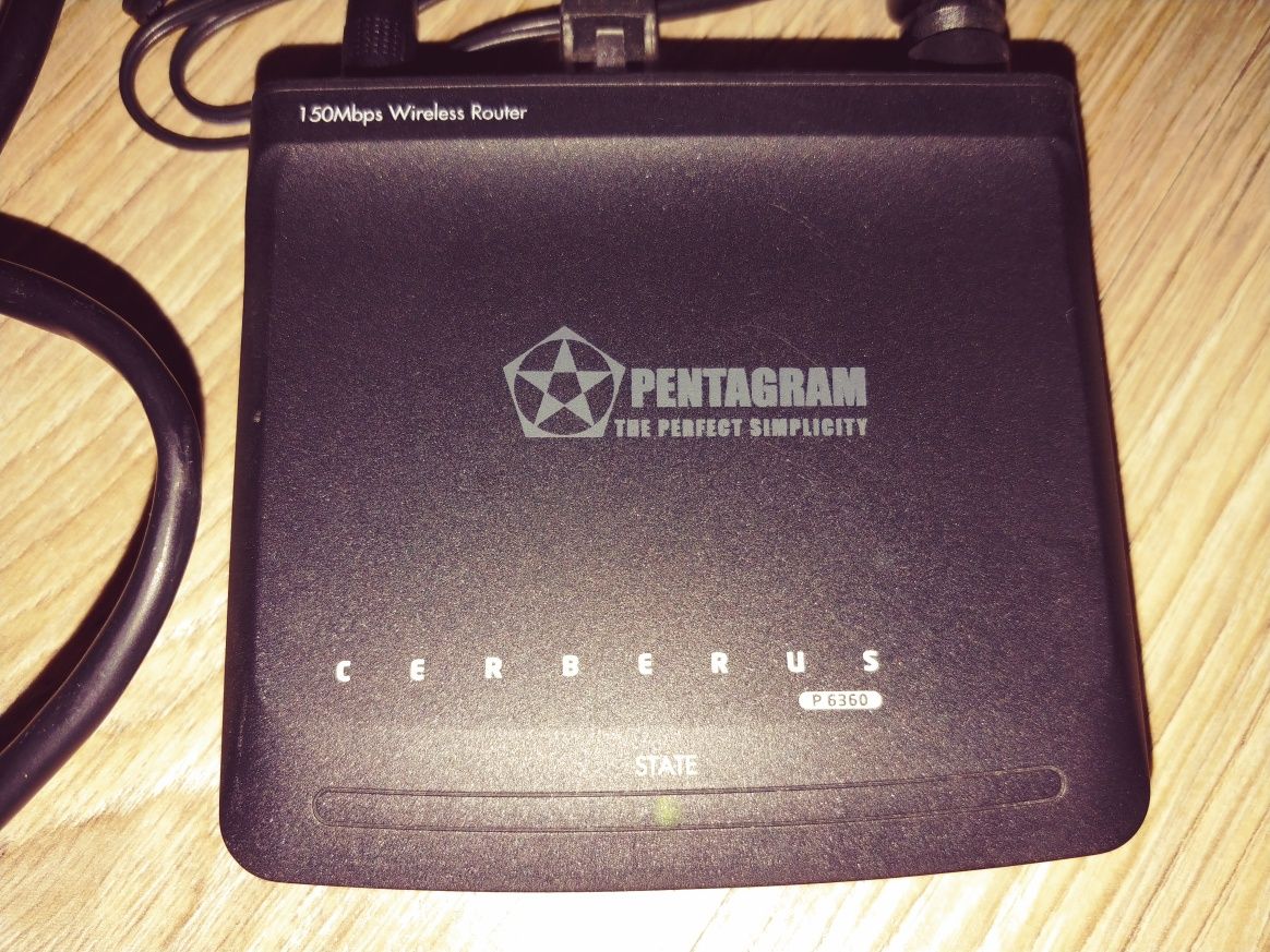 Router Pentagram Cerberus P6360
PENTAGRAM
PENTAGRAM CERBERUS P 6360
Pe