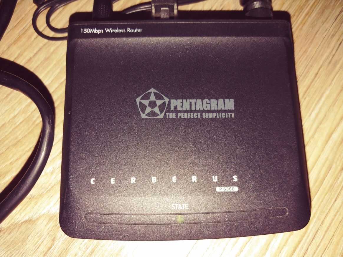 Router Pentagram Cerberus P6360
PENTAGRAM
PENTAGRAM CERBERUS P 6360
Pe