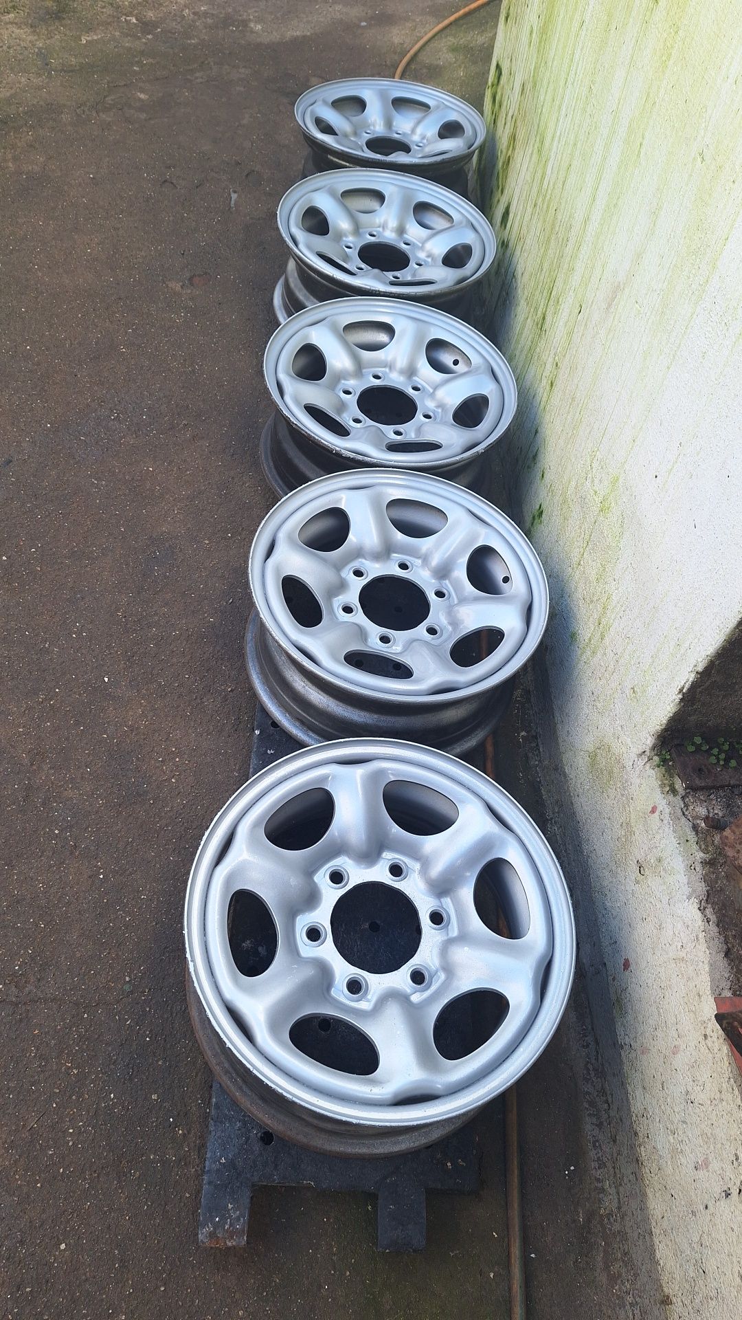 Jantes 15" 6 furos furação japonesa