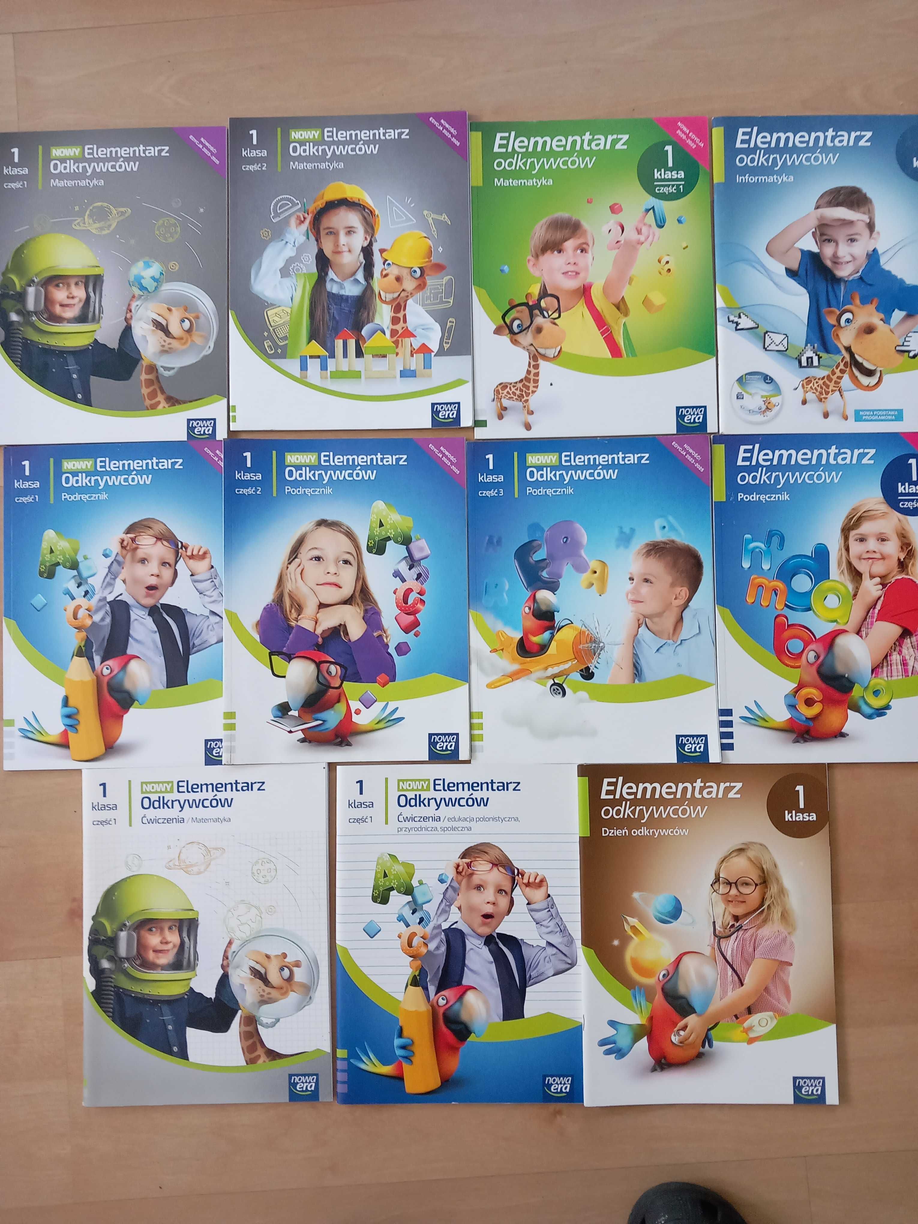 Elementarz odkrywców klasa 1 ,2,3 podręcznik matematyka ćwiczenia nowe