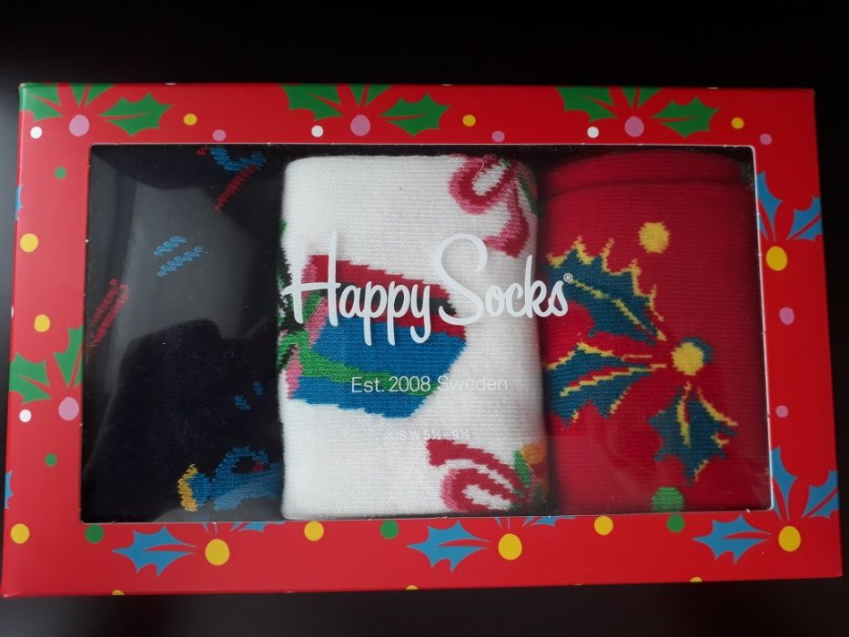 Женские носки Happy Socks в подарочной коробке, 3 шт