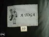 Traje académico a toga masculino