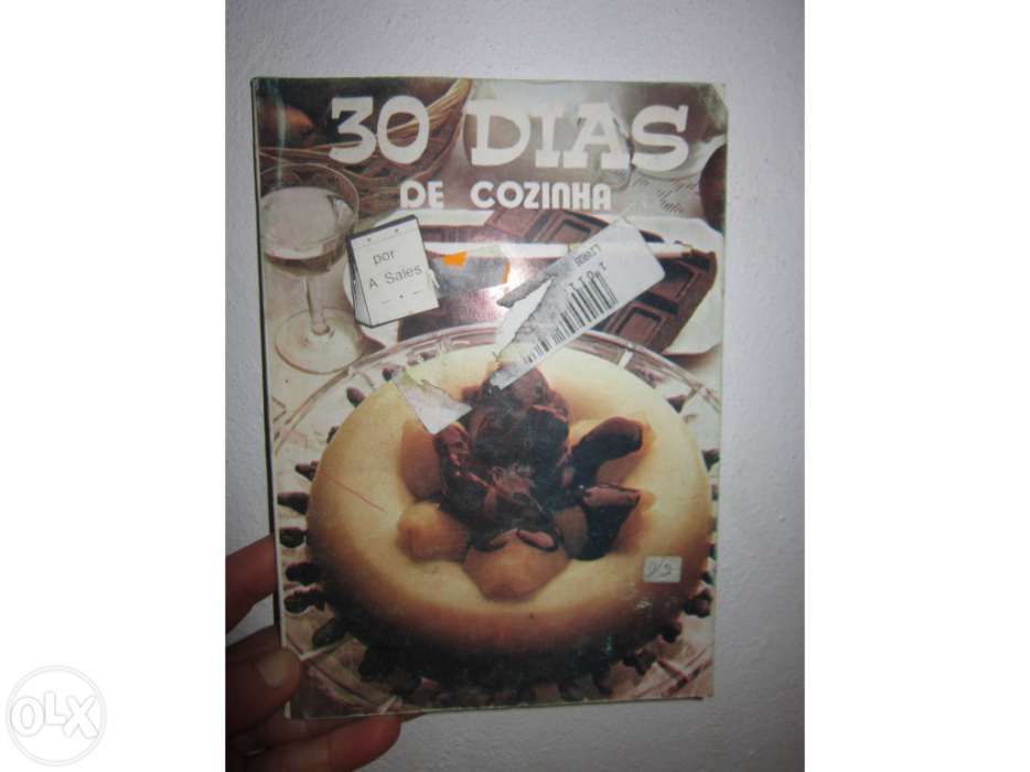 Livro de receitas culinária