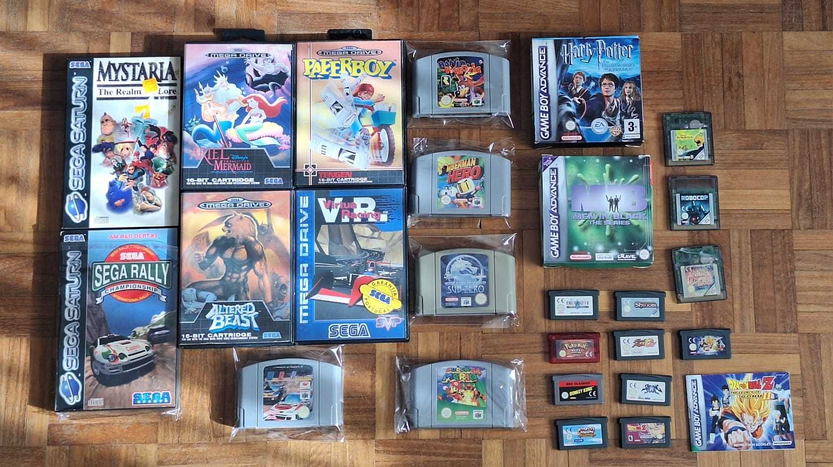 Grande Lote Retro - Gameboy, Nintendo 64, Sega MegaDrive & Saturn