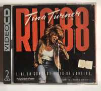Vídeo CD duplo Tina Turner Live in RIO88
