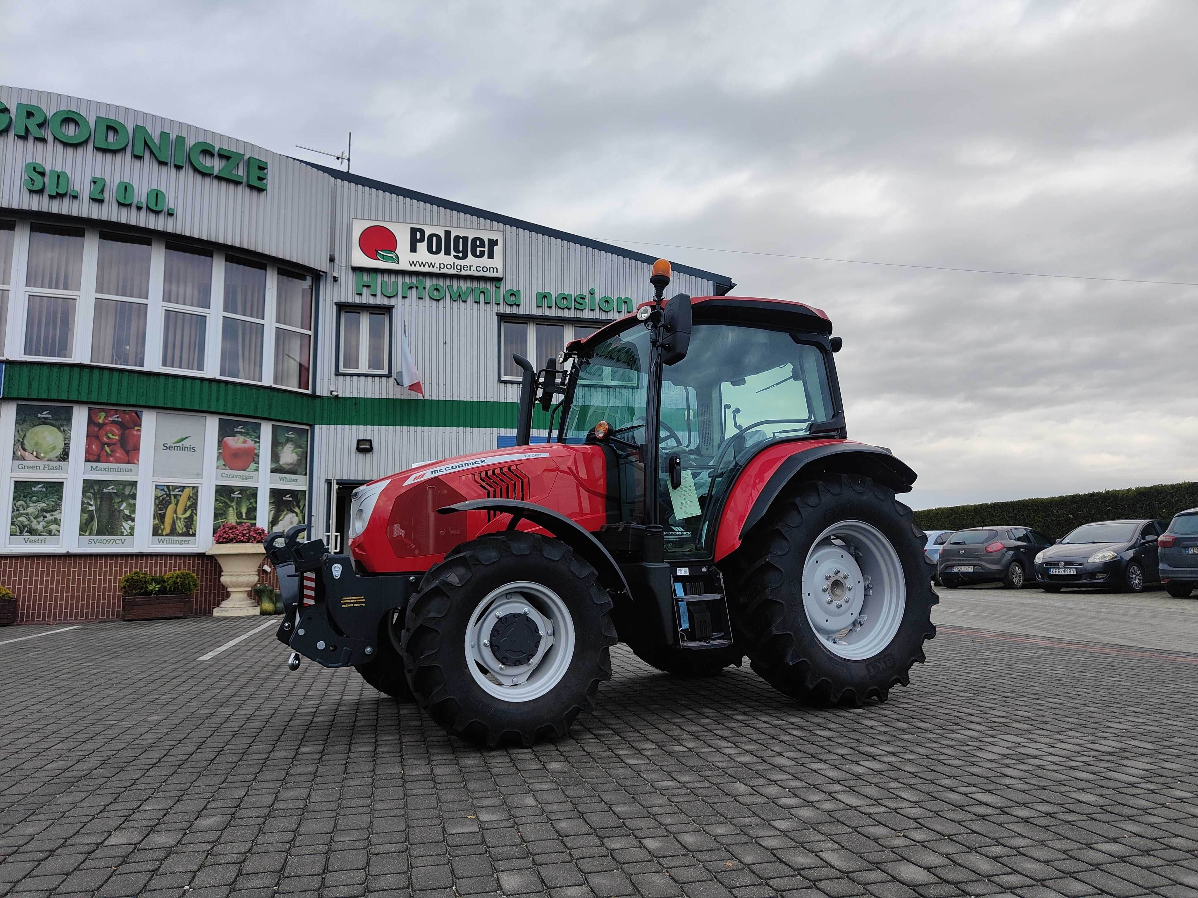 Ciągnik McCormick X4.080 (74 KM) 4 cyl. TUZ przedni, (od ręki) !