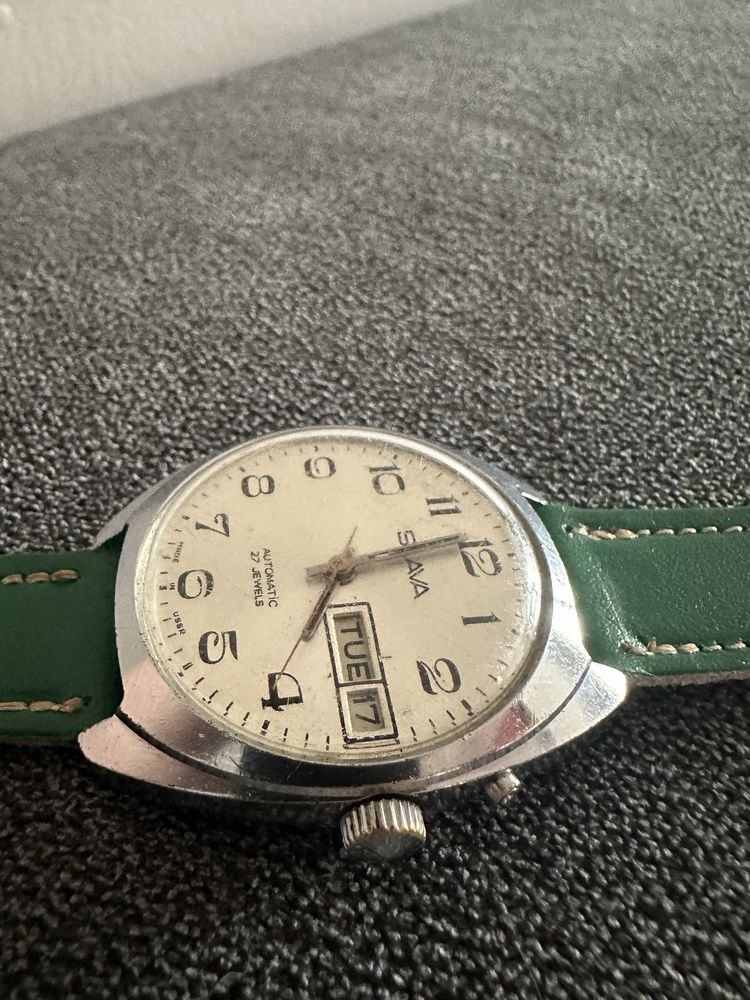 Zegarek Slava Automatic – vintage, ZSRR, kolekcjonerski