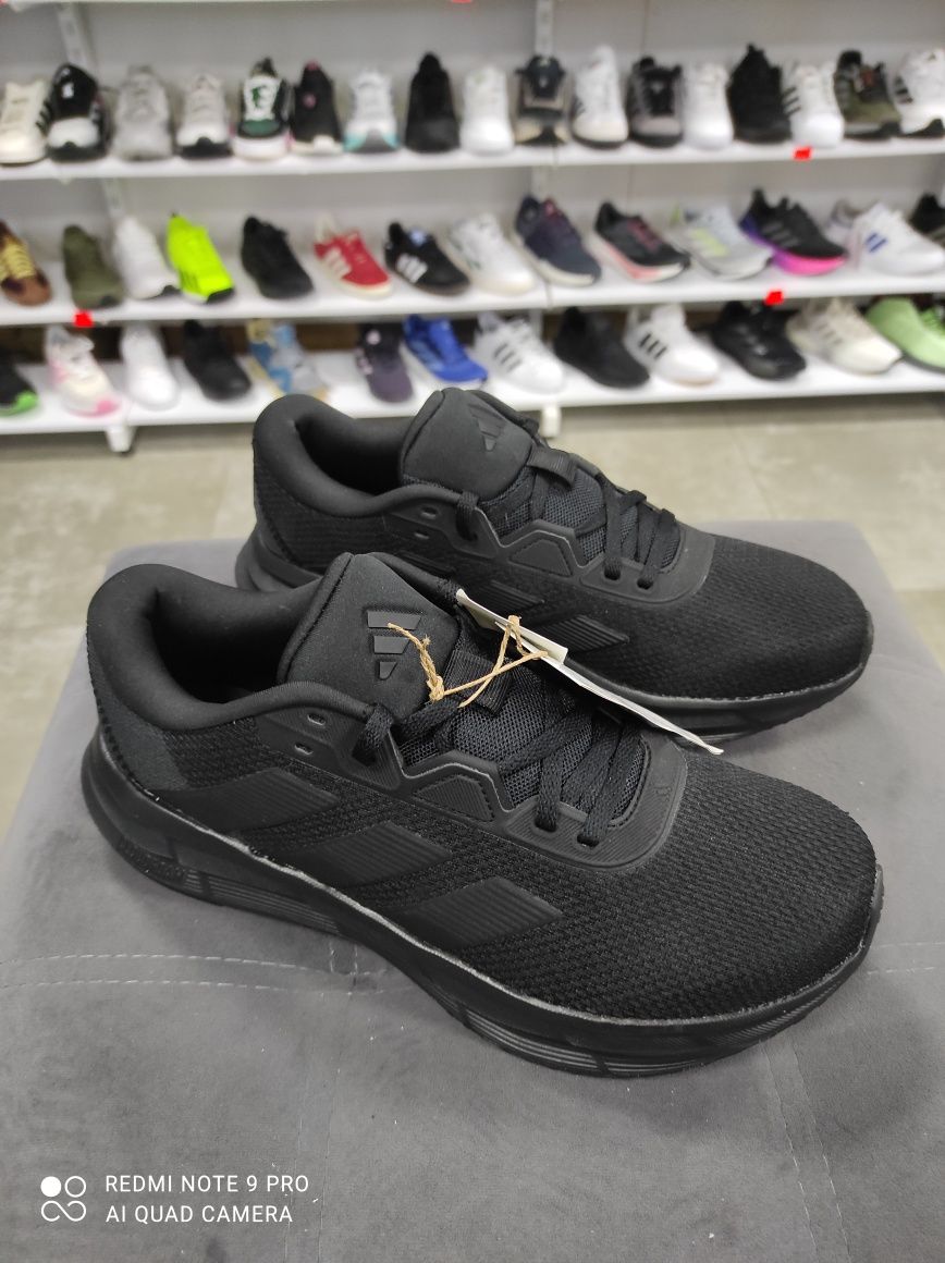 ОРИГІНАЛ 100% Кросівки Adidas Galaxy 7 Running Black ID8764 40 2/3 *