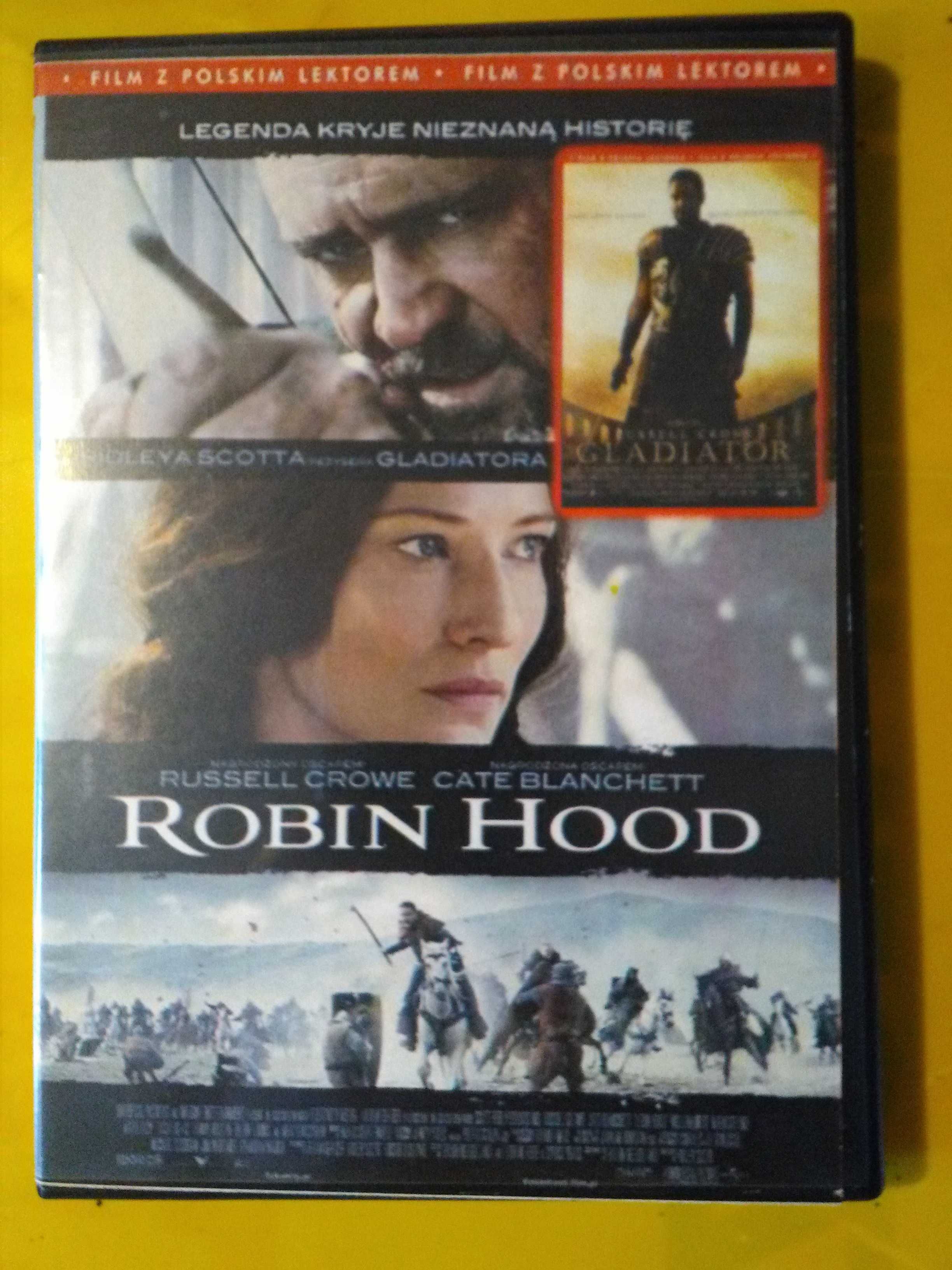 Robin Hood – Russell Crowe i Cate Blanchett w filmie na DVD