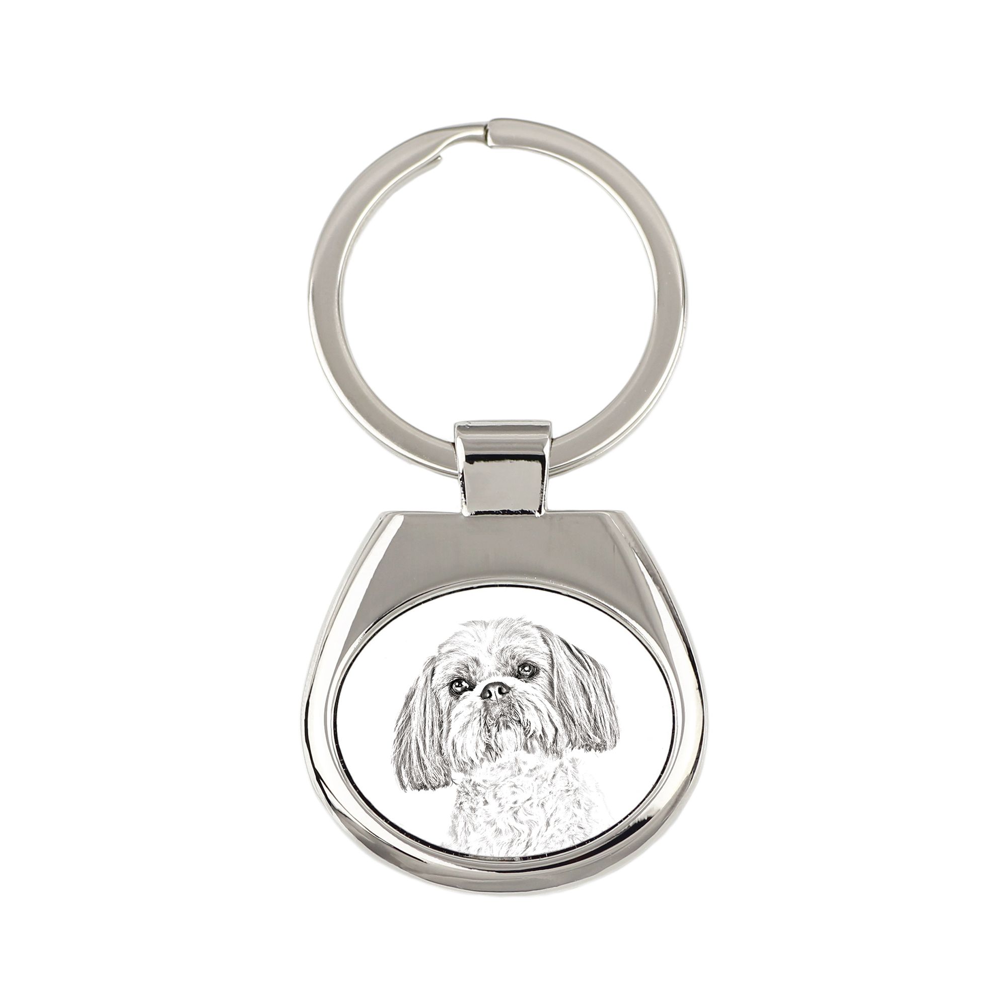 Shih Tzu brelok ze zdjęciem psa Art-Dog