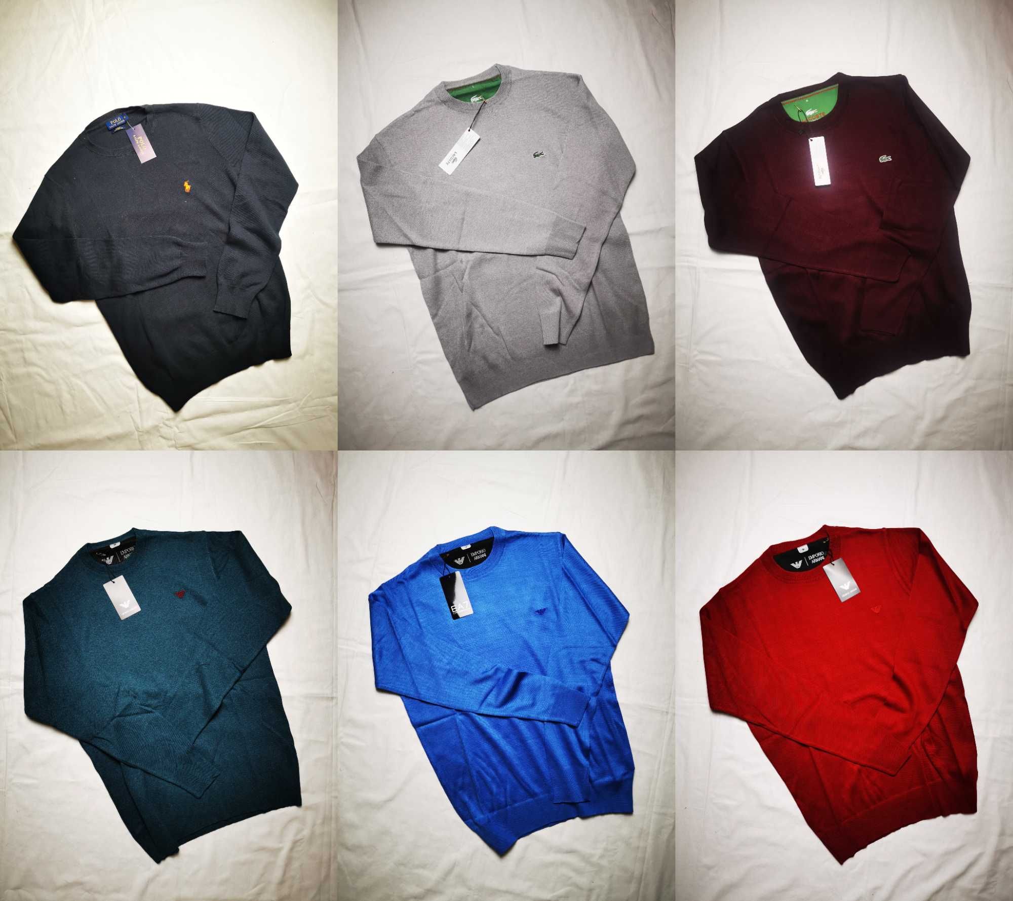 Sweter męski Armani Lacoste Ralph Lauren Polo nowość sweterek