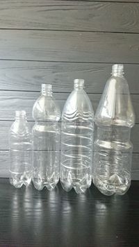 Пляшка бутылка ПЕТ пластикова