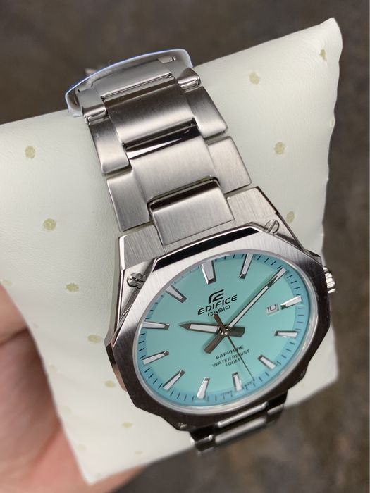 Годинник чоловічий Casio Edifice EFR-S108D-2B Оригінал Гарантія Часы