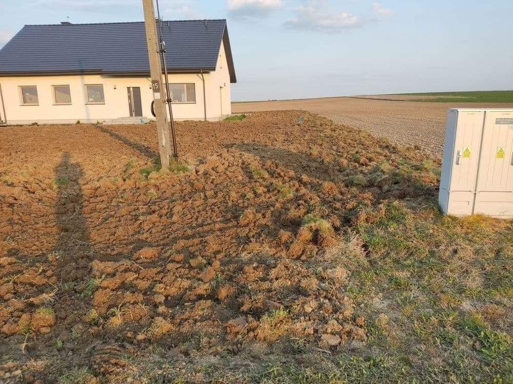 Koszenie kosiarką bijakową, prace glebogryzarką separacyjną