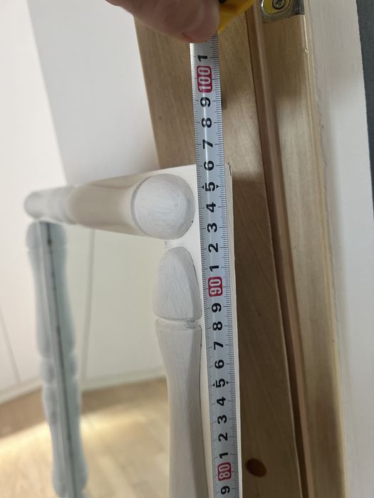 Lustro drewniane 96x44