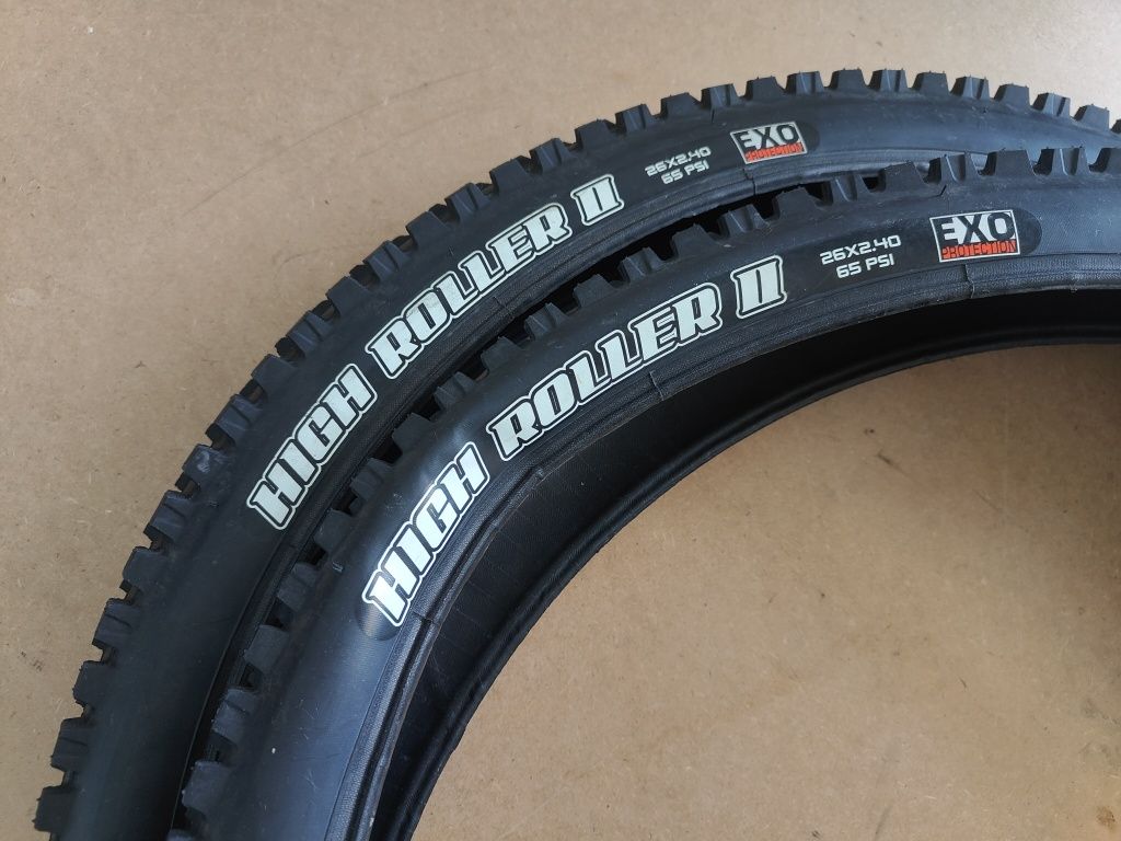 Maxxis High Roller 2 26*2,40" folding, нові, пара.

Гума в новому стан